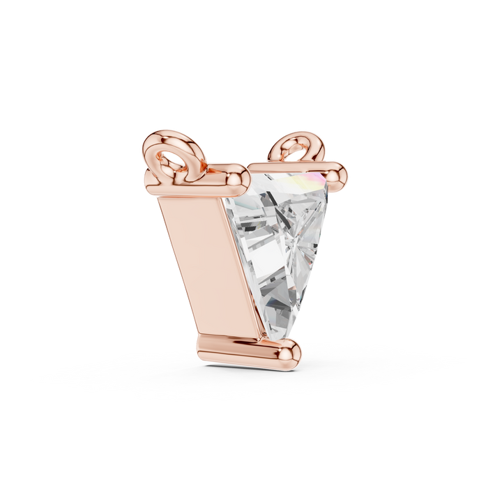 Fine Jewelry Trilliant Cut Pendant For Engagement