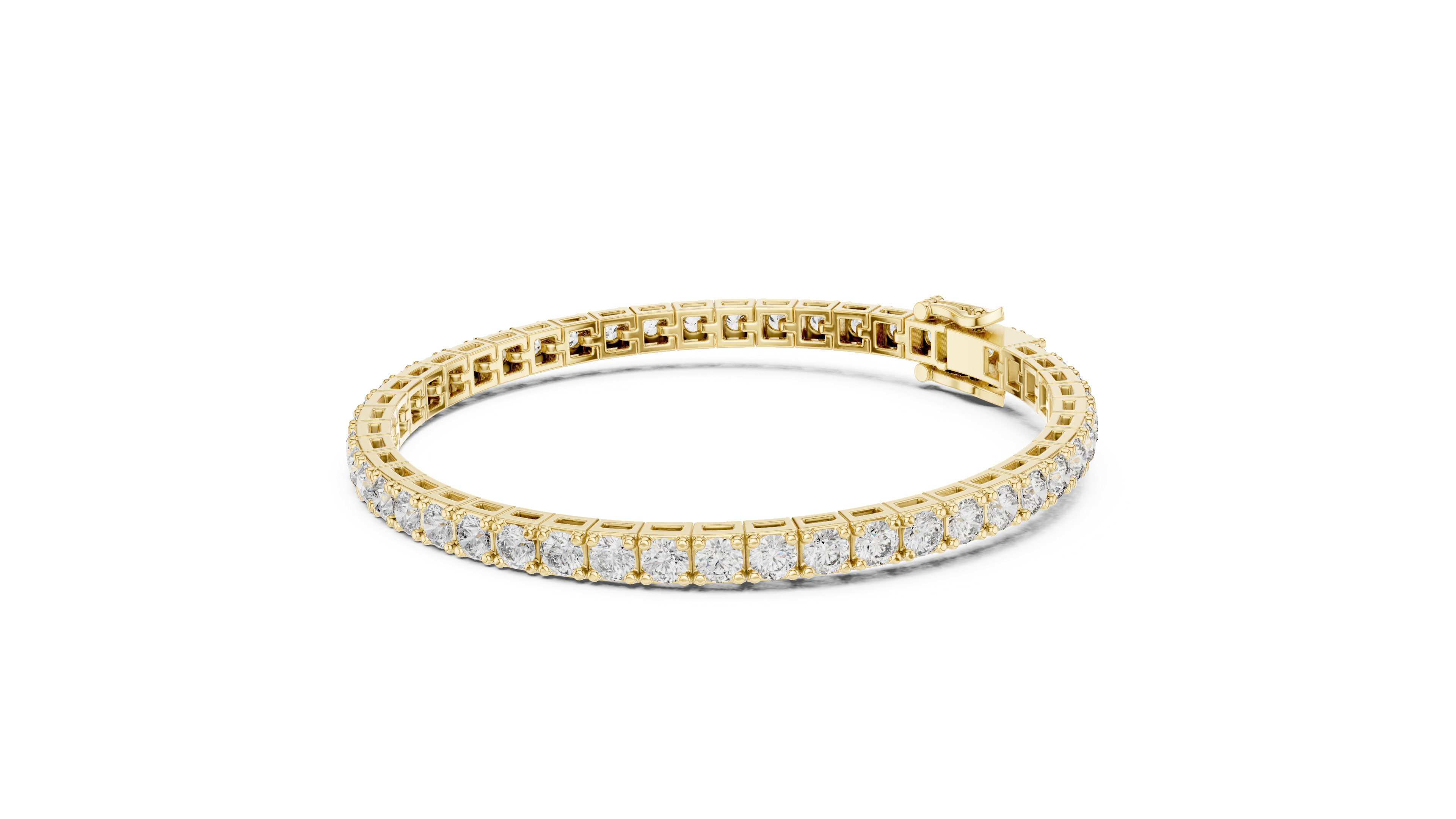 Timeless Round Diamond Tennis Bracelet in Rose Gold | Classic Women’s Fine Jewelry Bracelet