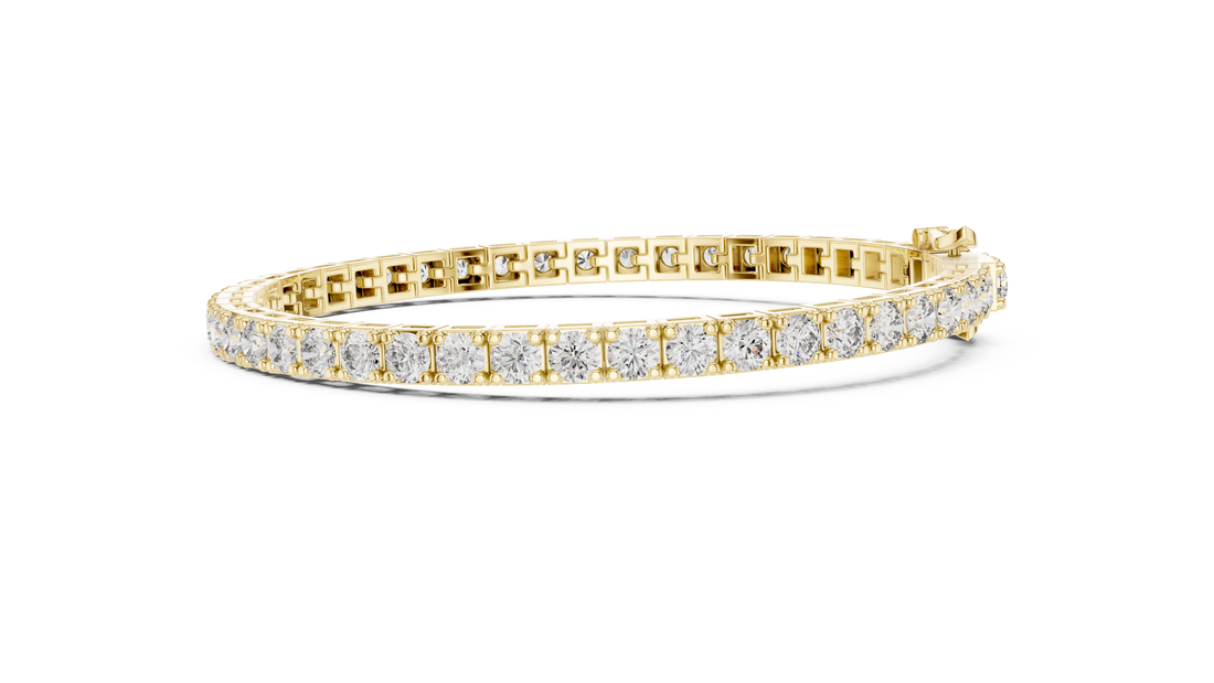 Timeless Round Diamond Tennis Bracelet in Rose Gold | Classic Women’s Fine Jewelry Bracelet