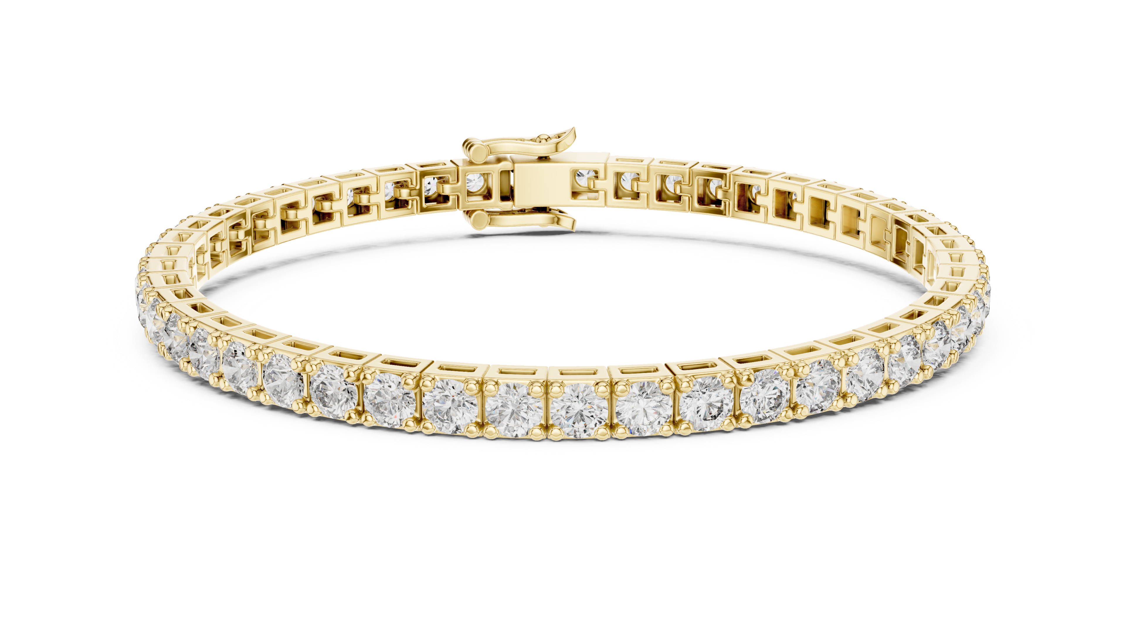 Timeless Round Diamond Tennis Bracelet in Rose Gold | Classic Women’s Fine Jewelry Bracelet