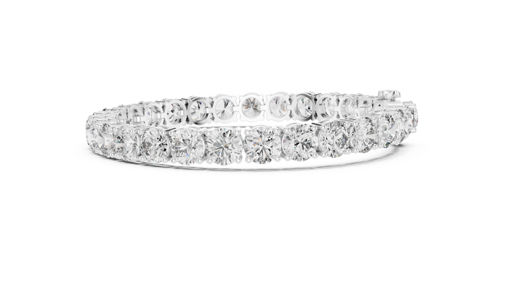 Classic Rose Gold Diamond Tennis Bracelet | Round Cut Full Eternity Design | Women’s Fine Jewelry