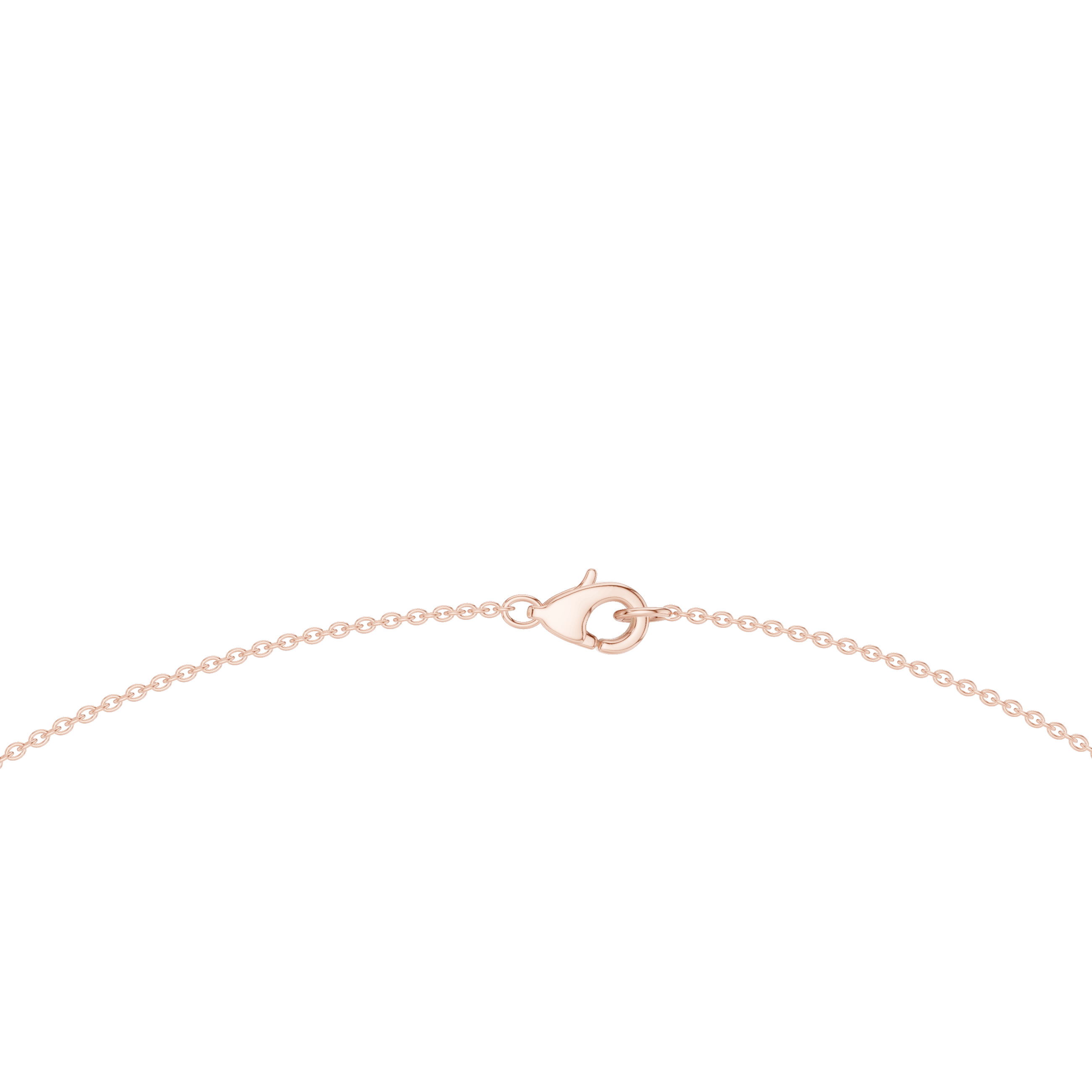 Stylish Rose Gold Diamond Statement Necklace with Delicate Fringe Drop Details