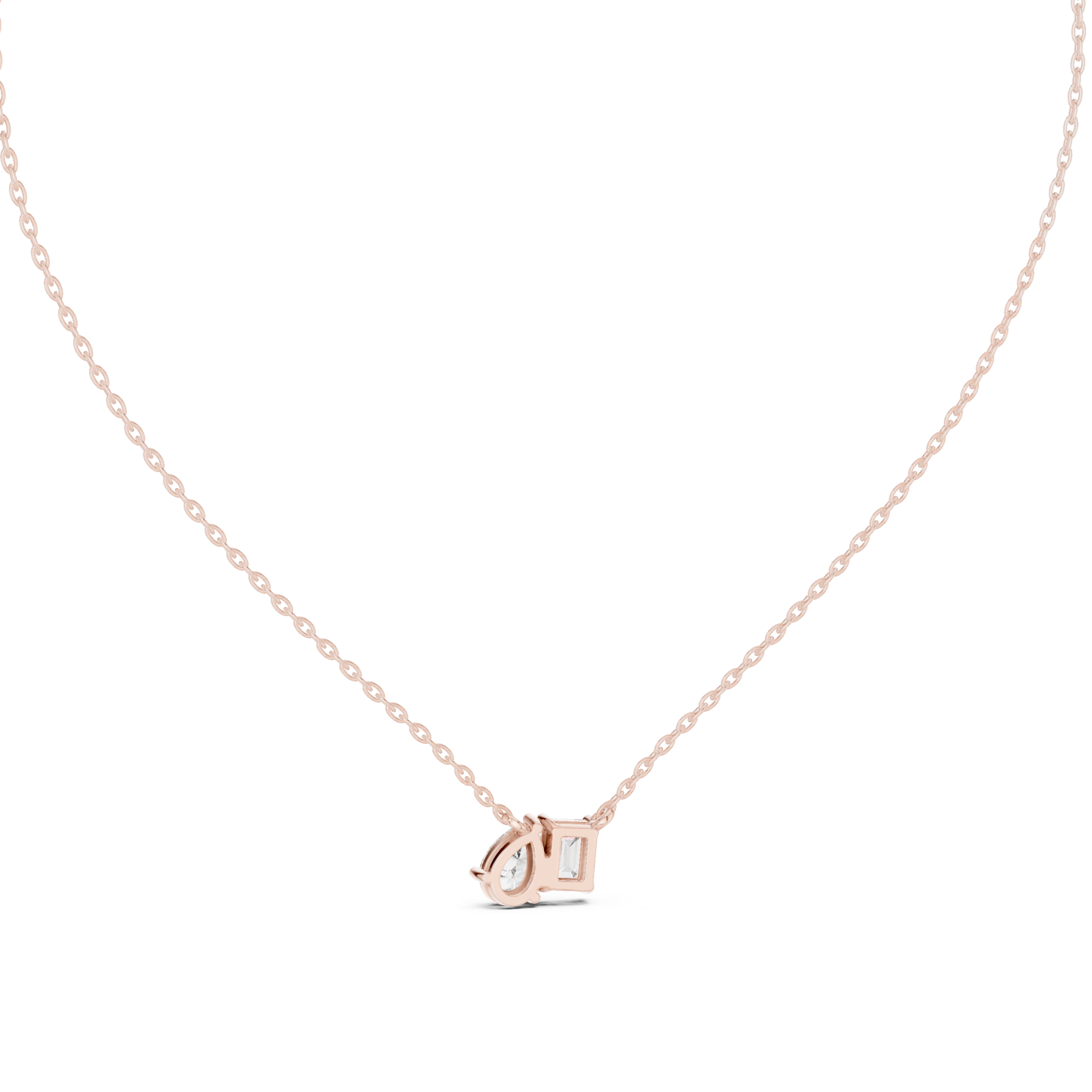 Toi Et Moi Wedding Dainty Pendant For Women's