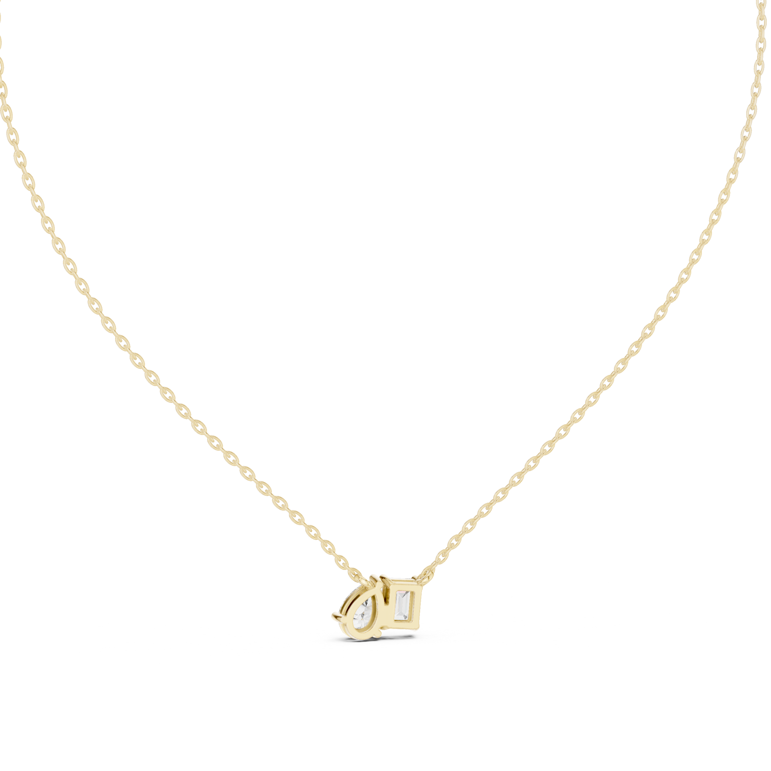 Toi Et Moi Wedding Dainty Pendant For Women's