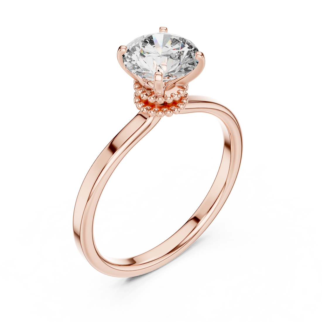Stylish Open Twist Double Ring Design
