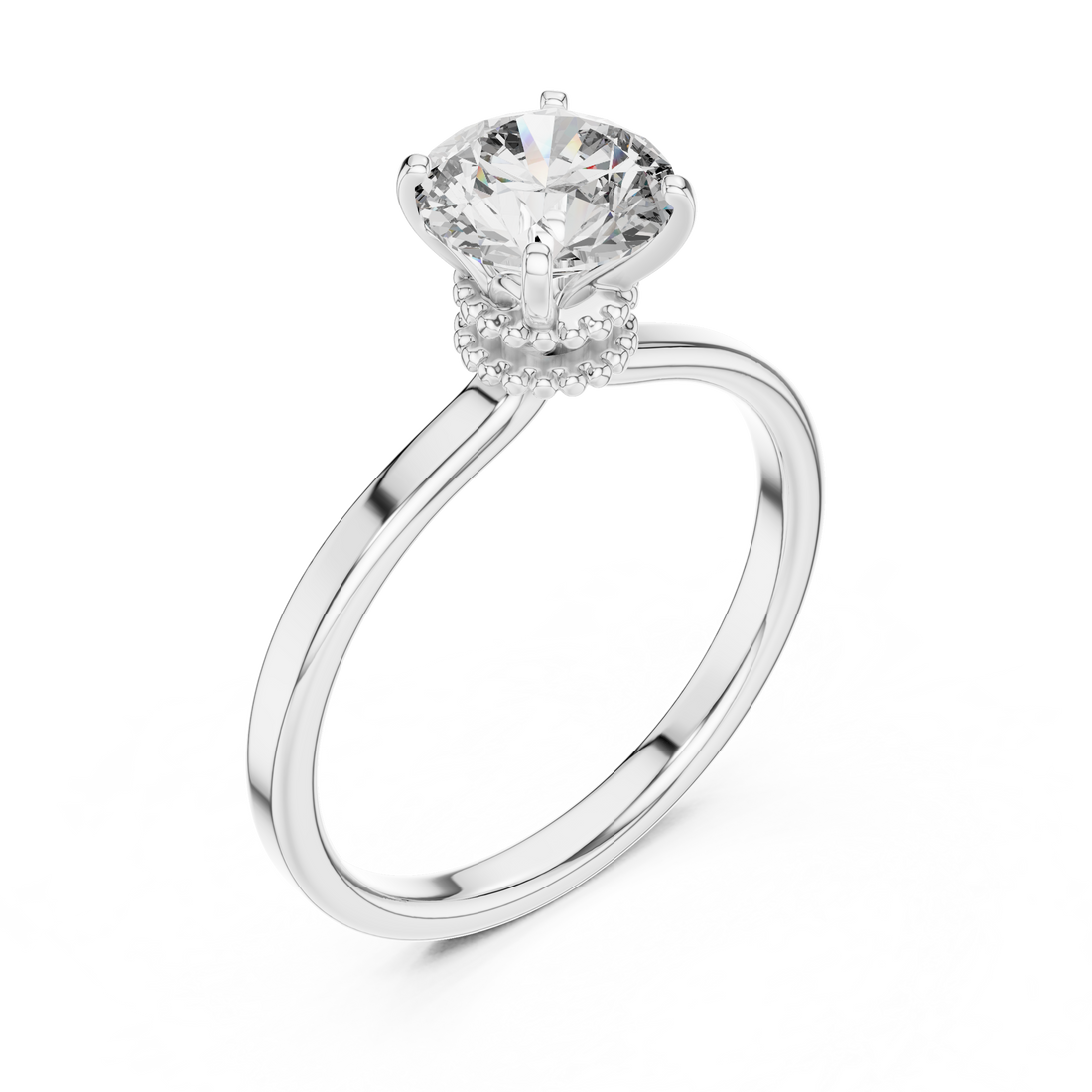 Stylish Open Twist Double Ring Design