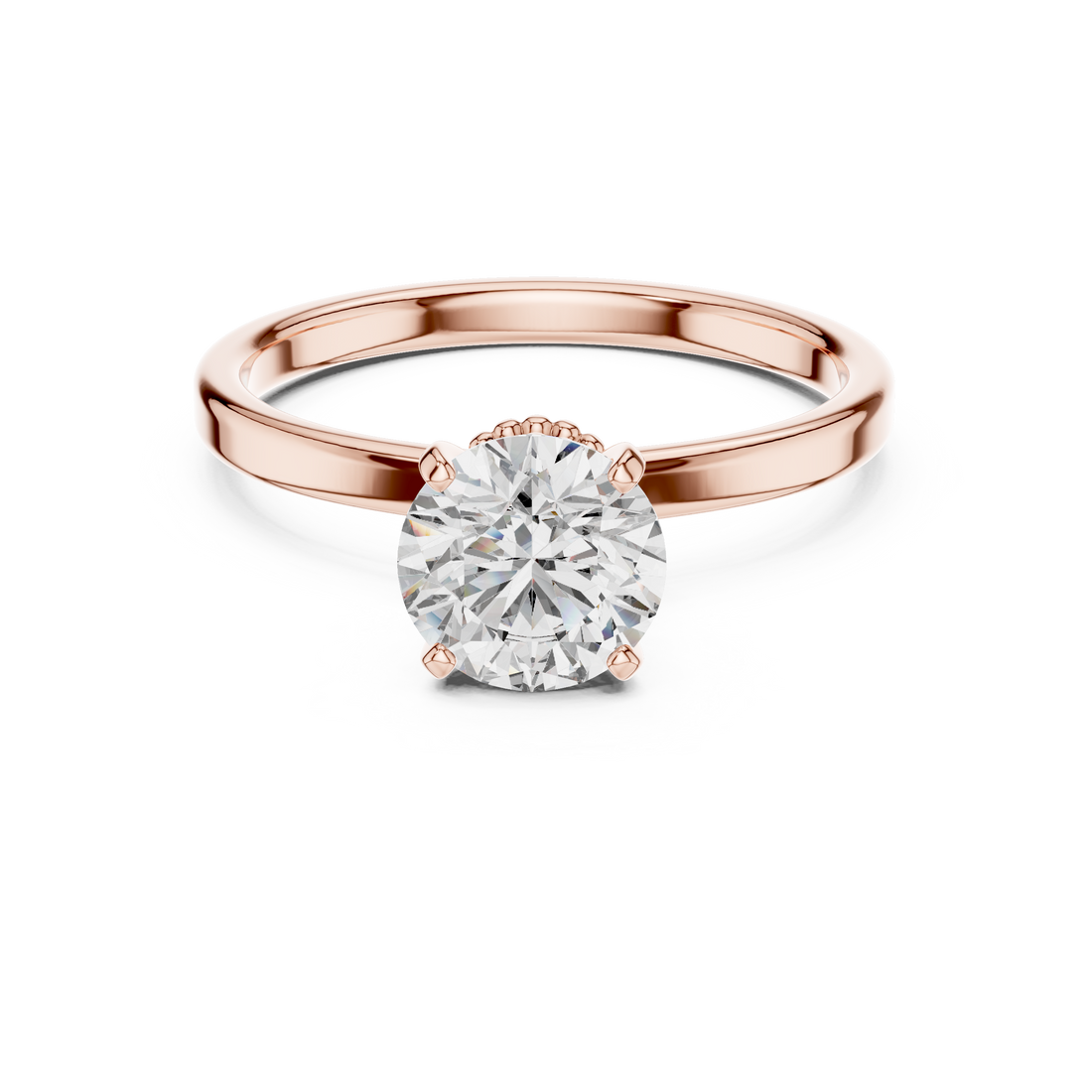 Stylish Open Twist Double Ring Design