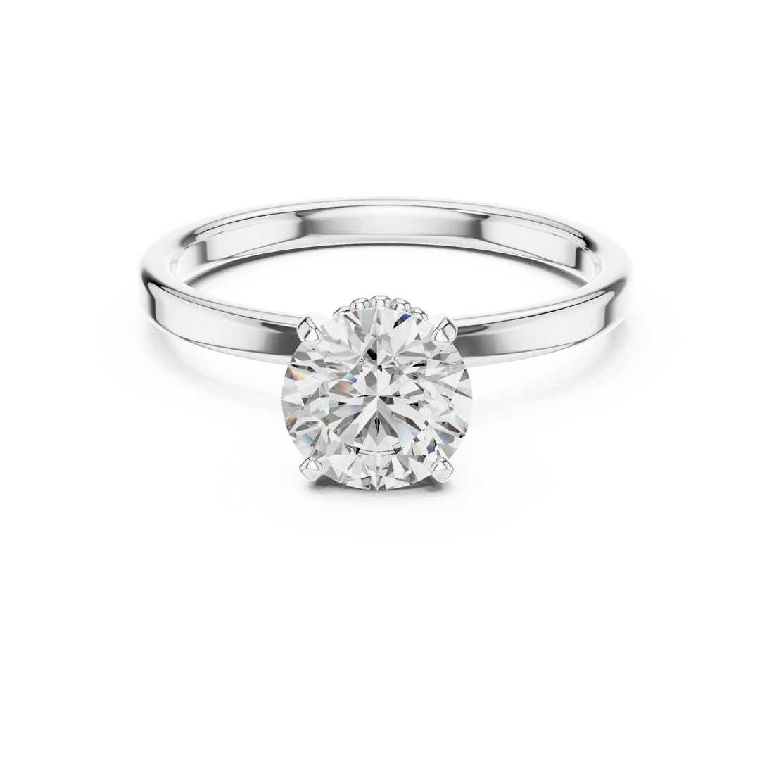 Stylish Open Twist Double Ring Design