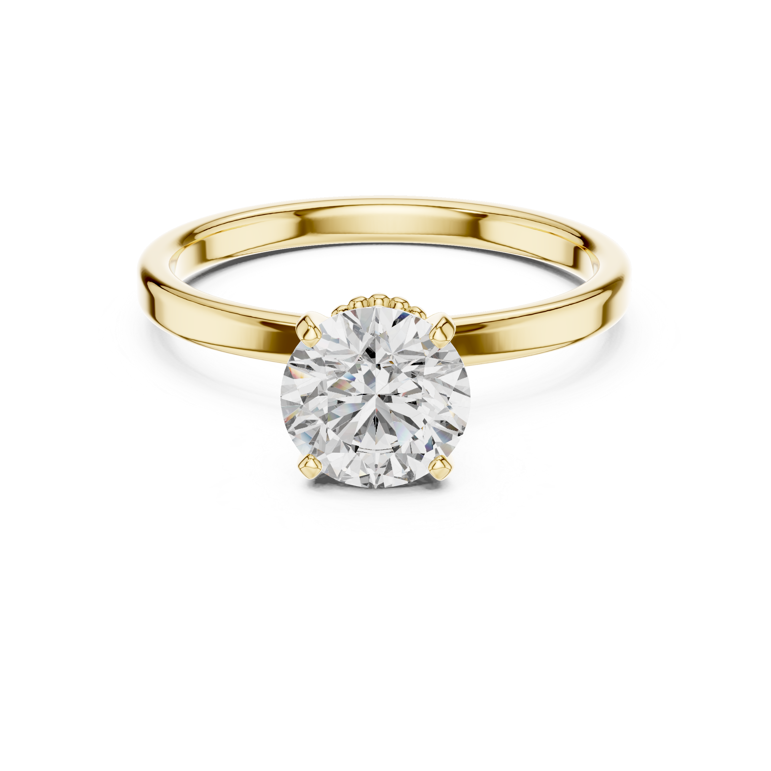 Stylish Open Twist Double Ring Design