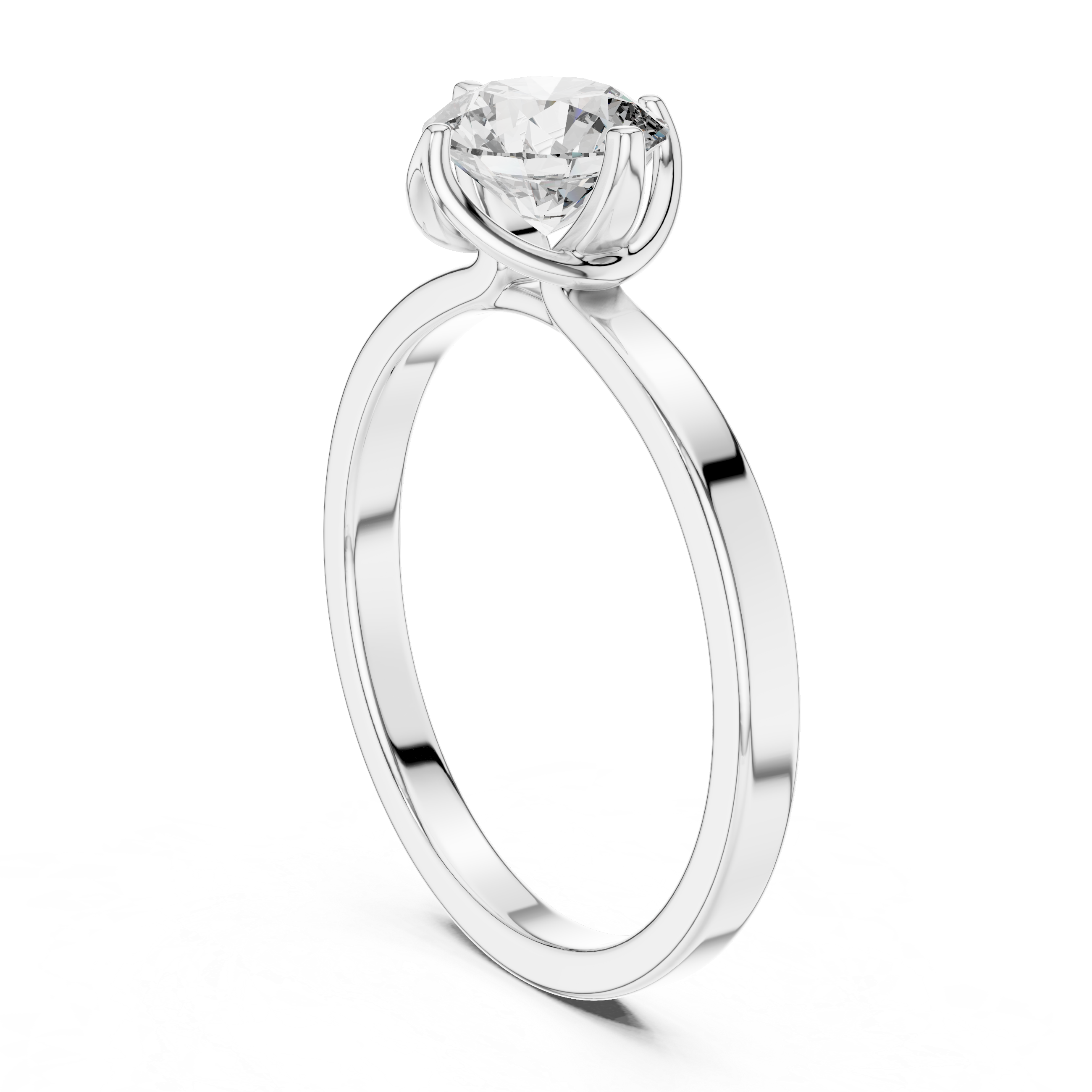 Simple & Elegant Diamond Solitaire Ring – Perfect for Engagement