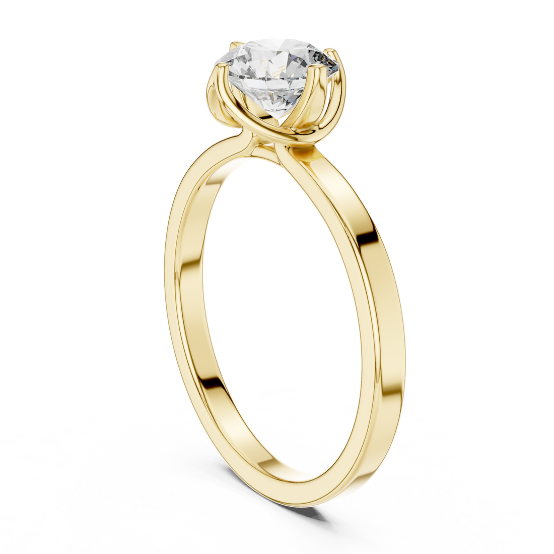 Simple & Elegant Diamond Solitaire Ring – Perfect for Engagement