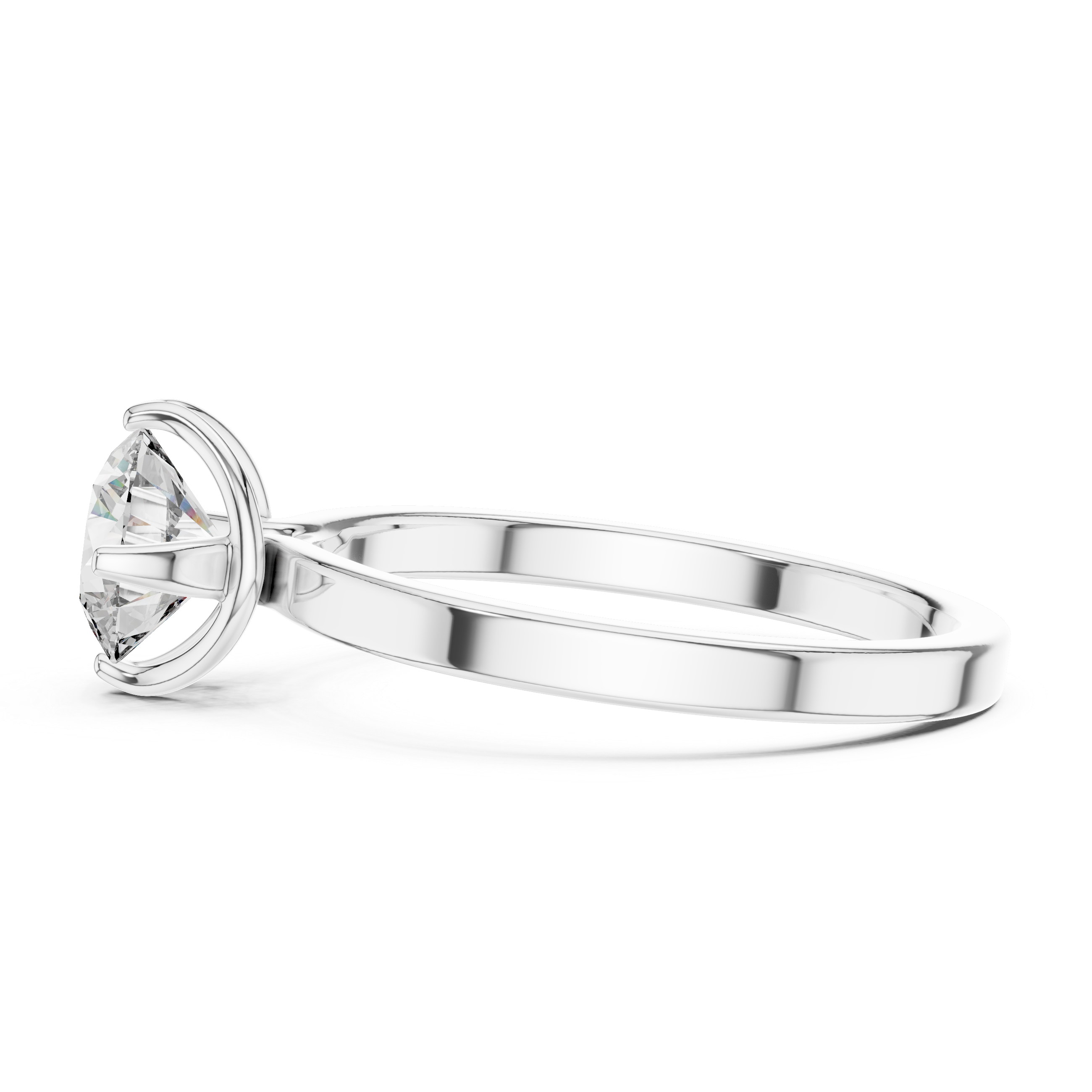 Simple & Elegant Diamond Solitaire Ring – Perfect for Engagement