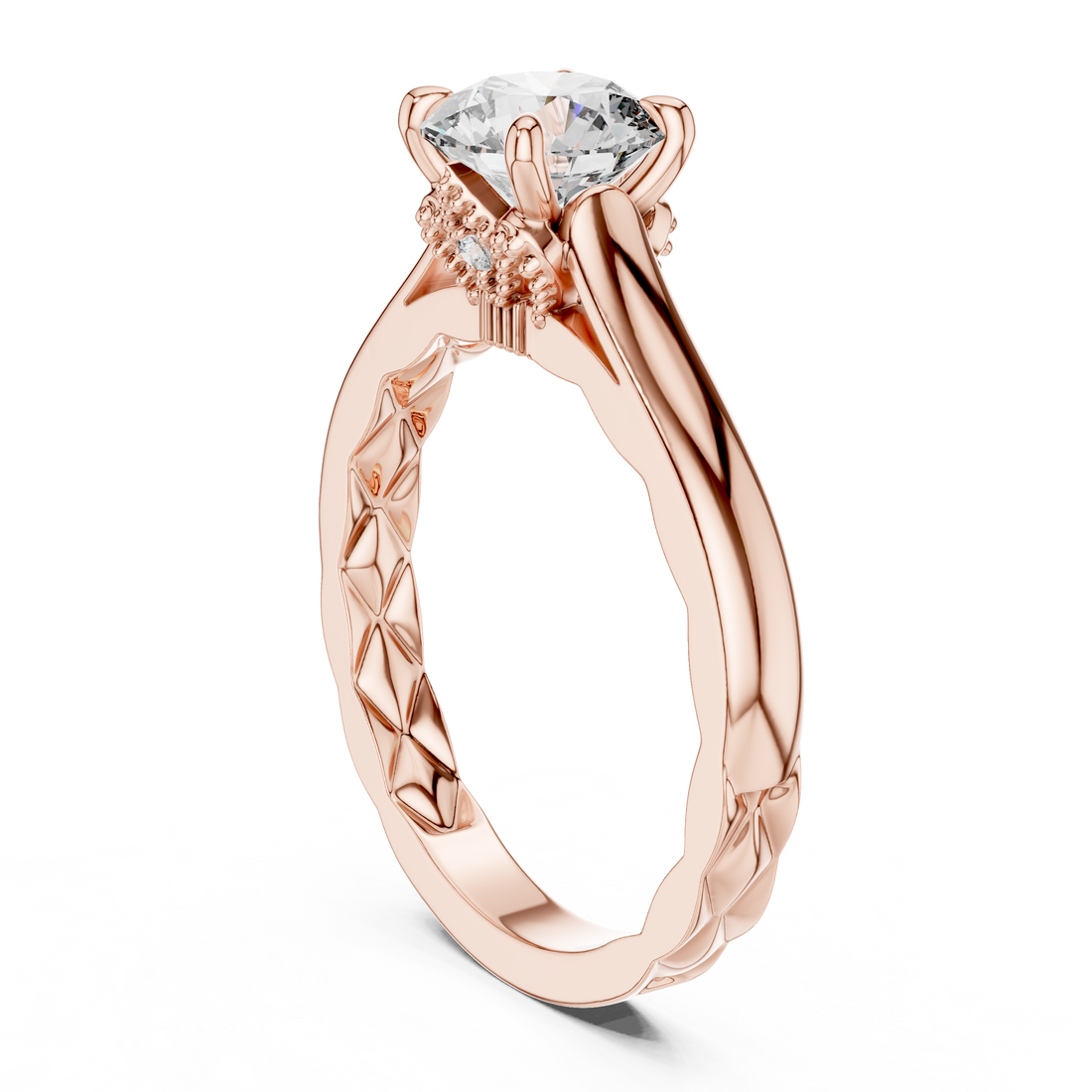 Brilliant Cut Diamond Solitaire Ring