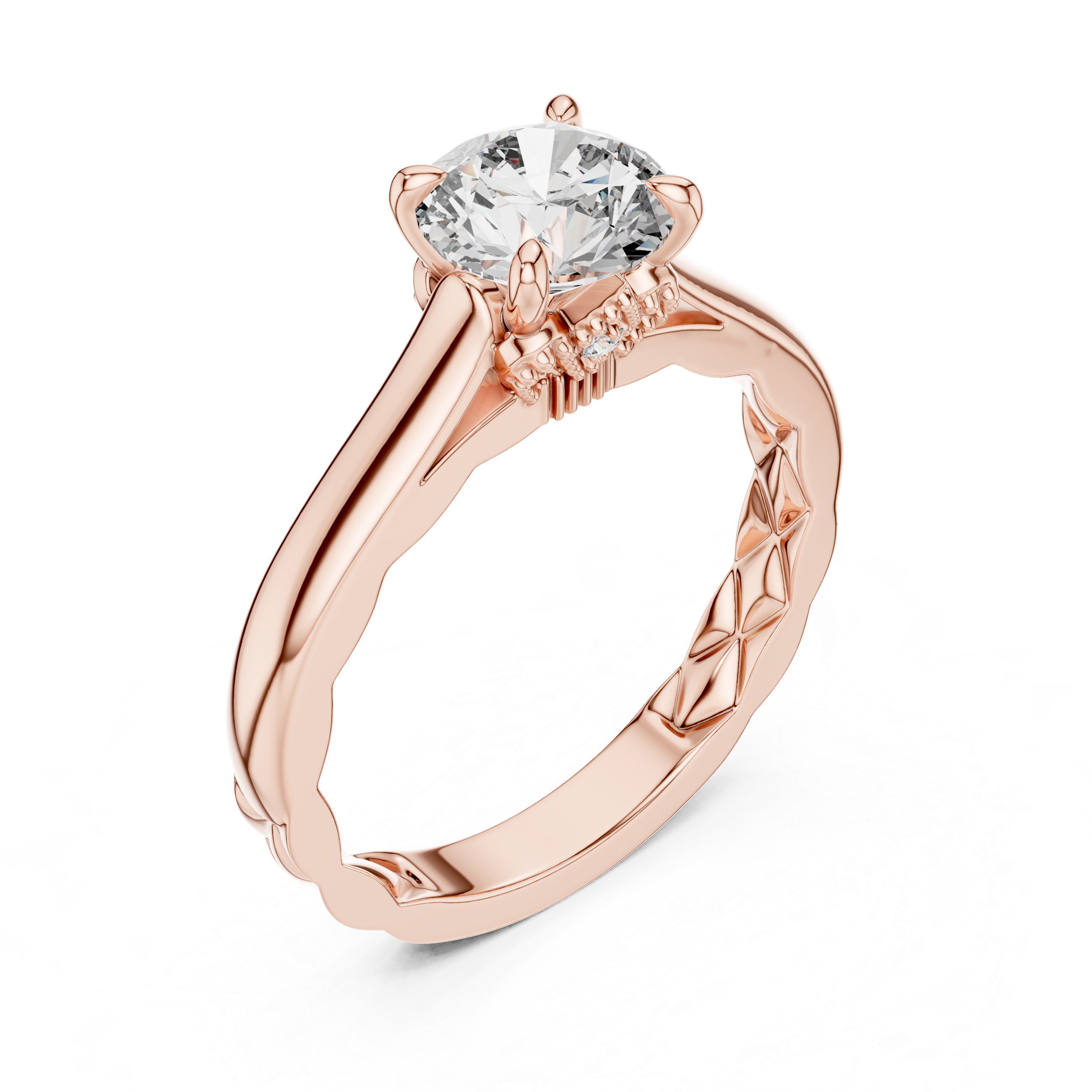 Brilliant Cut Diamond Solitaire Ring