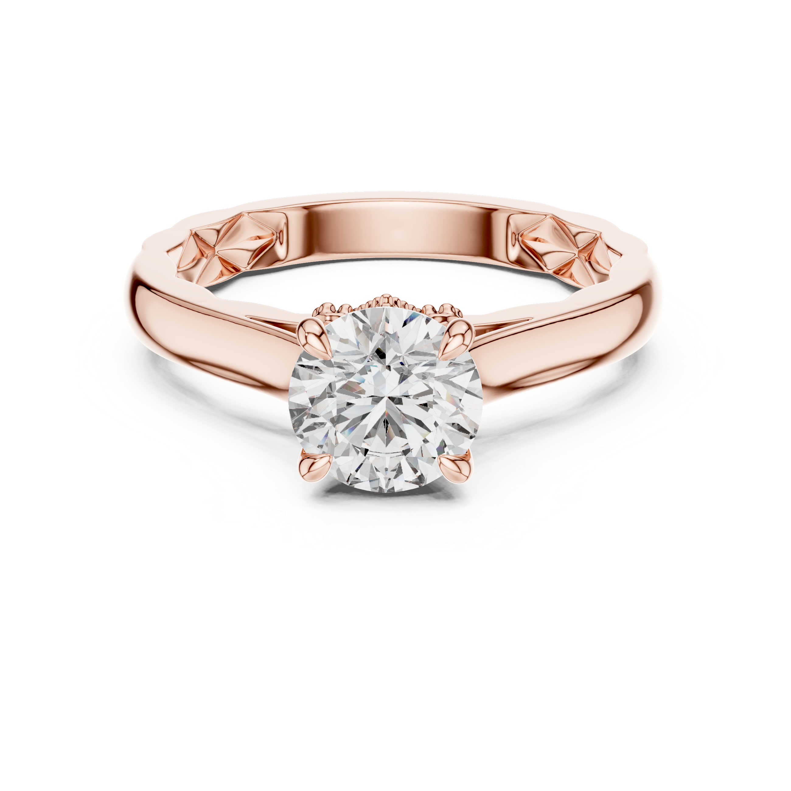 Brilliant Cut Diamond Solitaire Ring