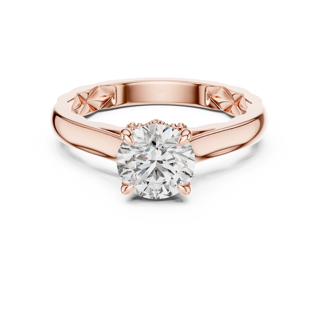 Brilliant Cut Diamond Solitaire Ring