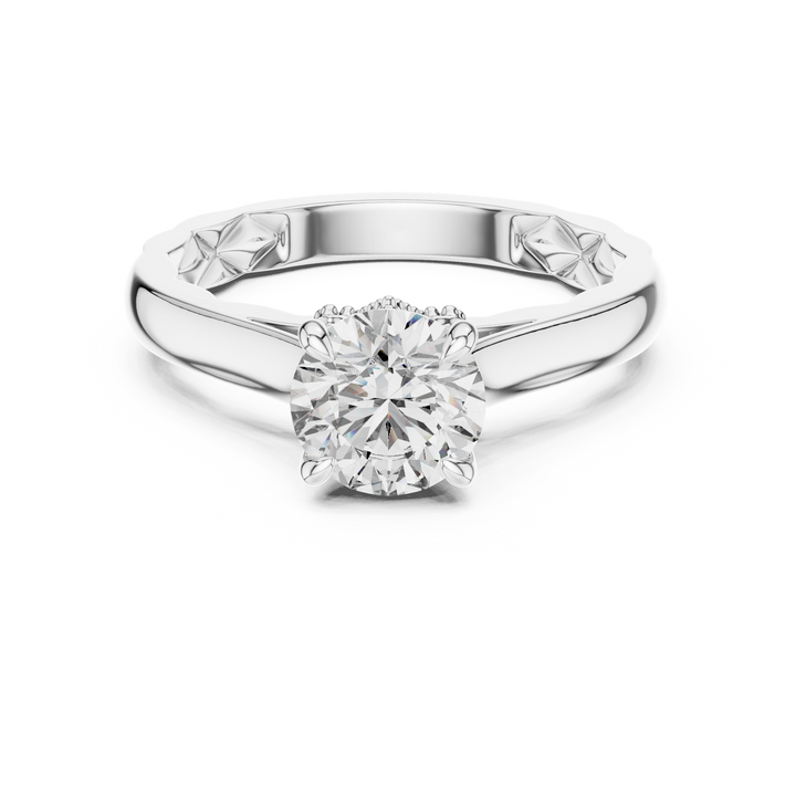 Brilliant Cut Diamond Solitaire Ring