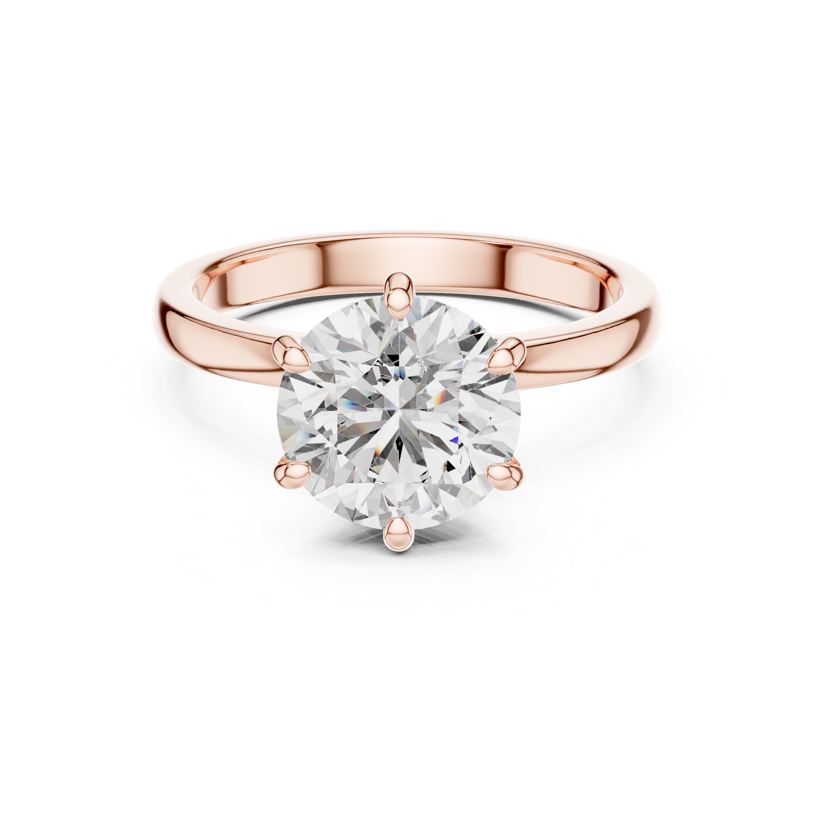Delicate Hidden Halo Wedding Ring For Women's