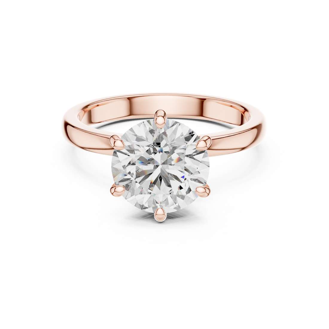 Delicate Hidden Halo Wedding Ring For Women's