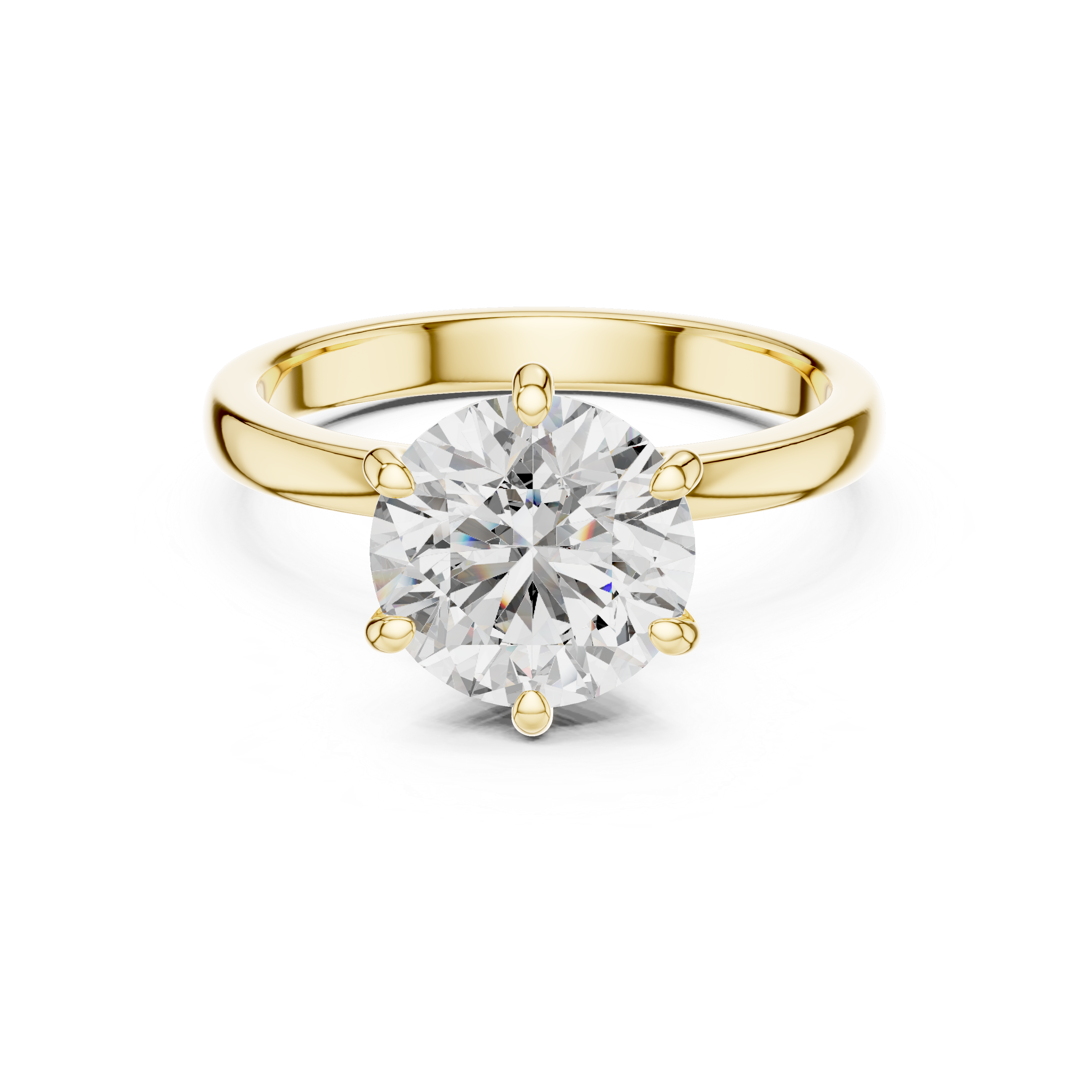 Delicate Hidden Halo Wedding Ring For Women's