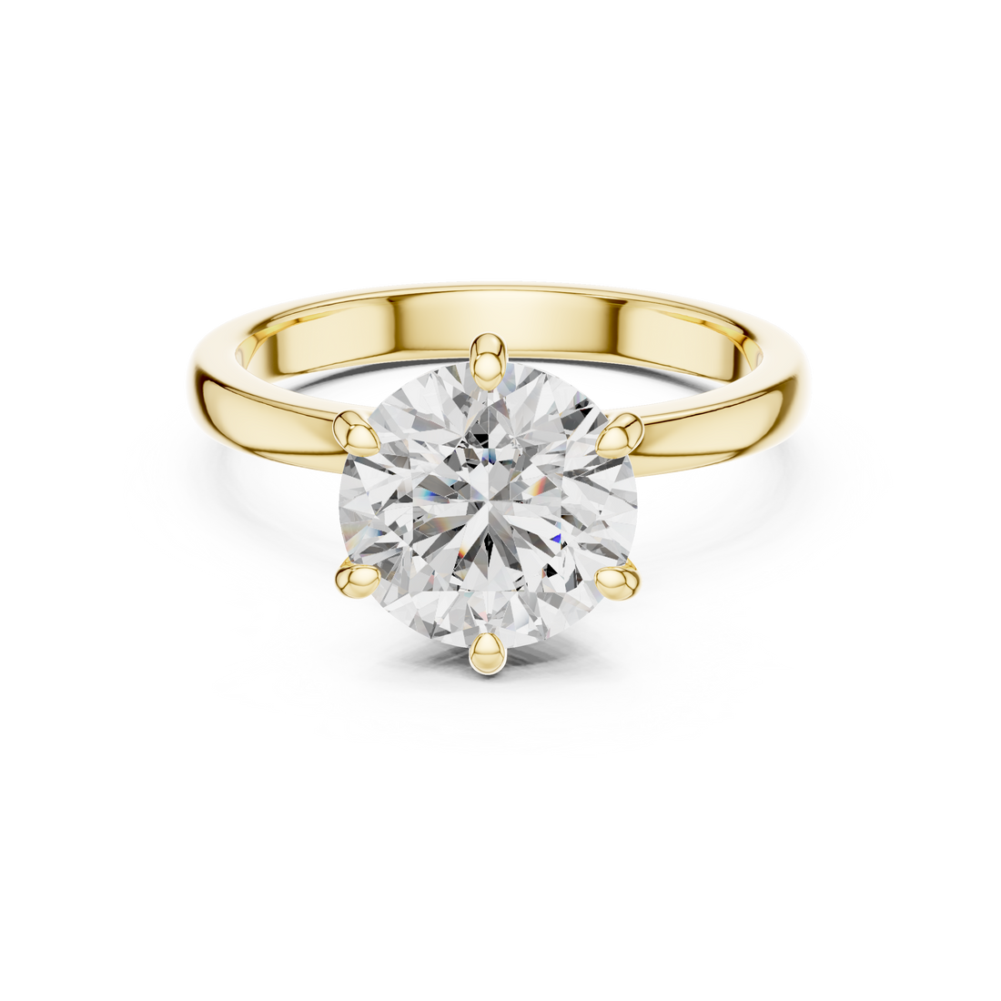 Delicate Hidden Halo Wedding Ring For Women's