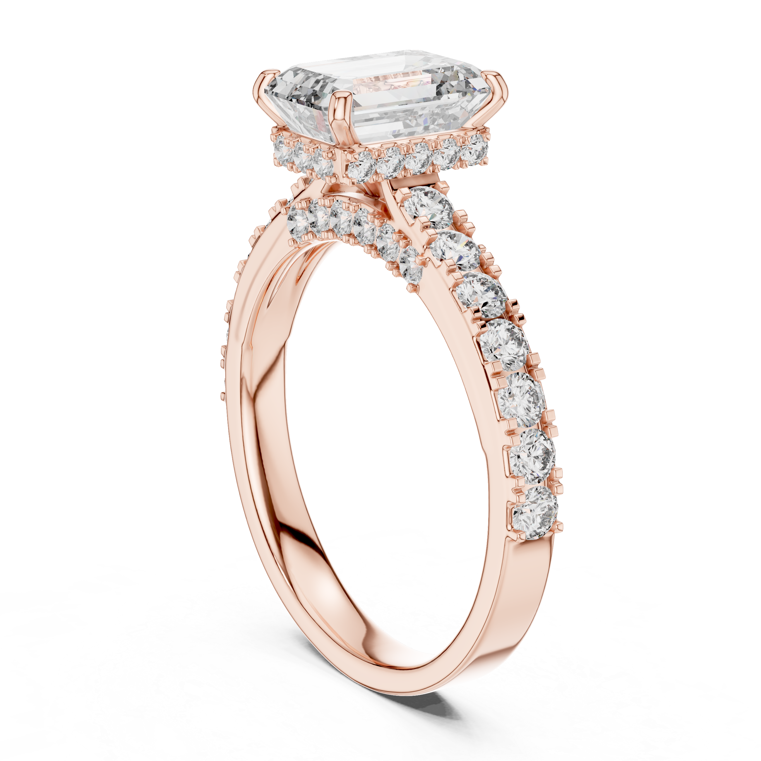Classic Solitaire Engagement Ring with Sparkling Center Diamond