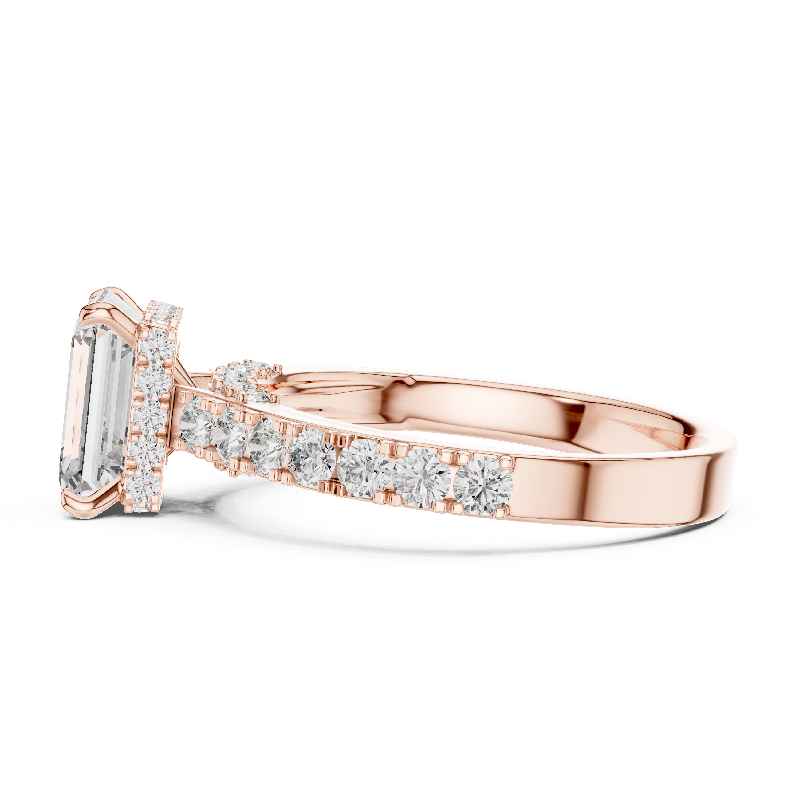 Classic Solitaire Engagement Ring with Sparkling Center Diamond