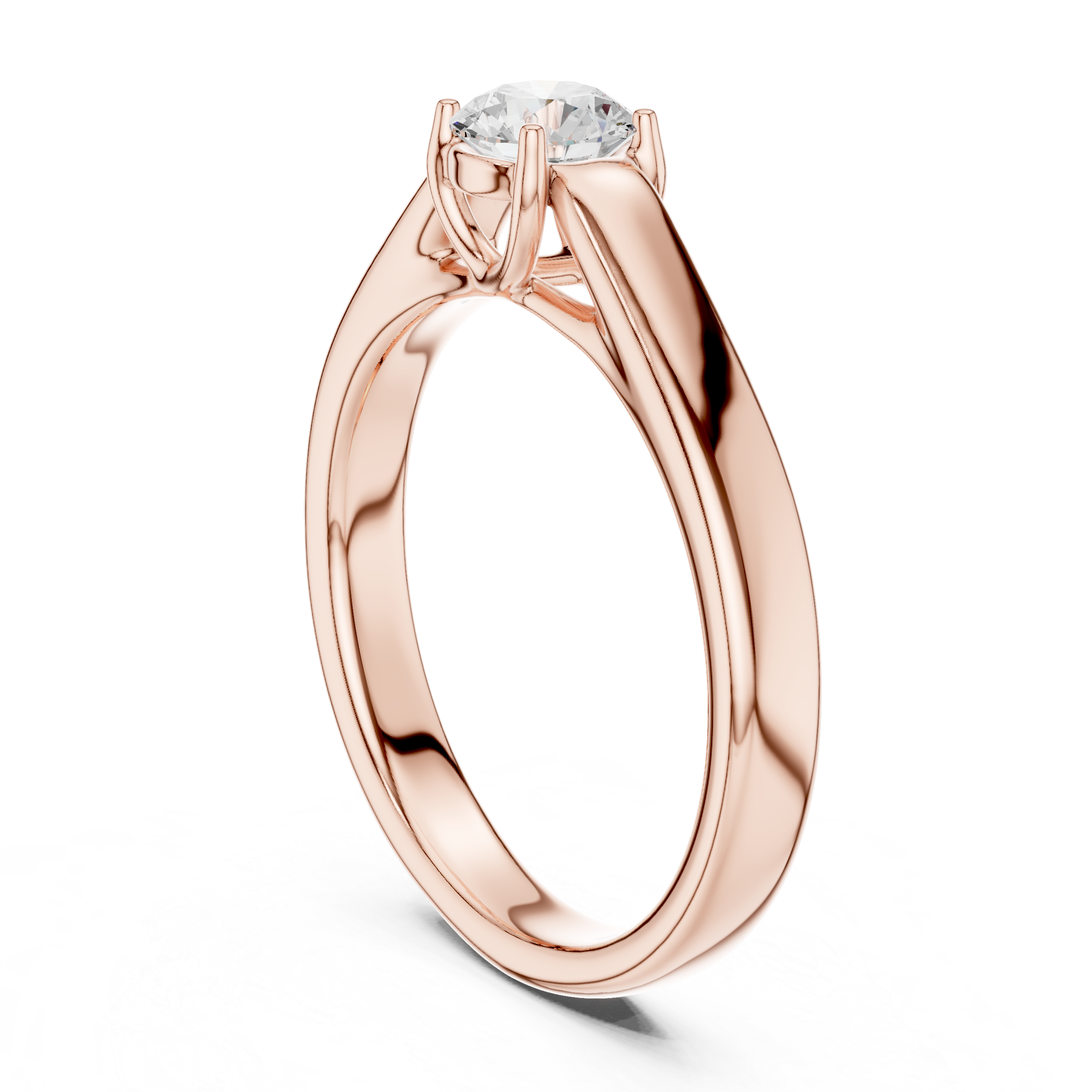 Solitaire Wedding Engagement Ring For Womens
