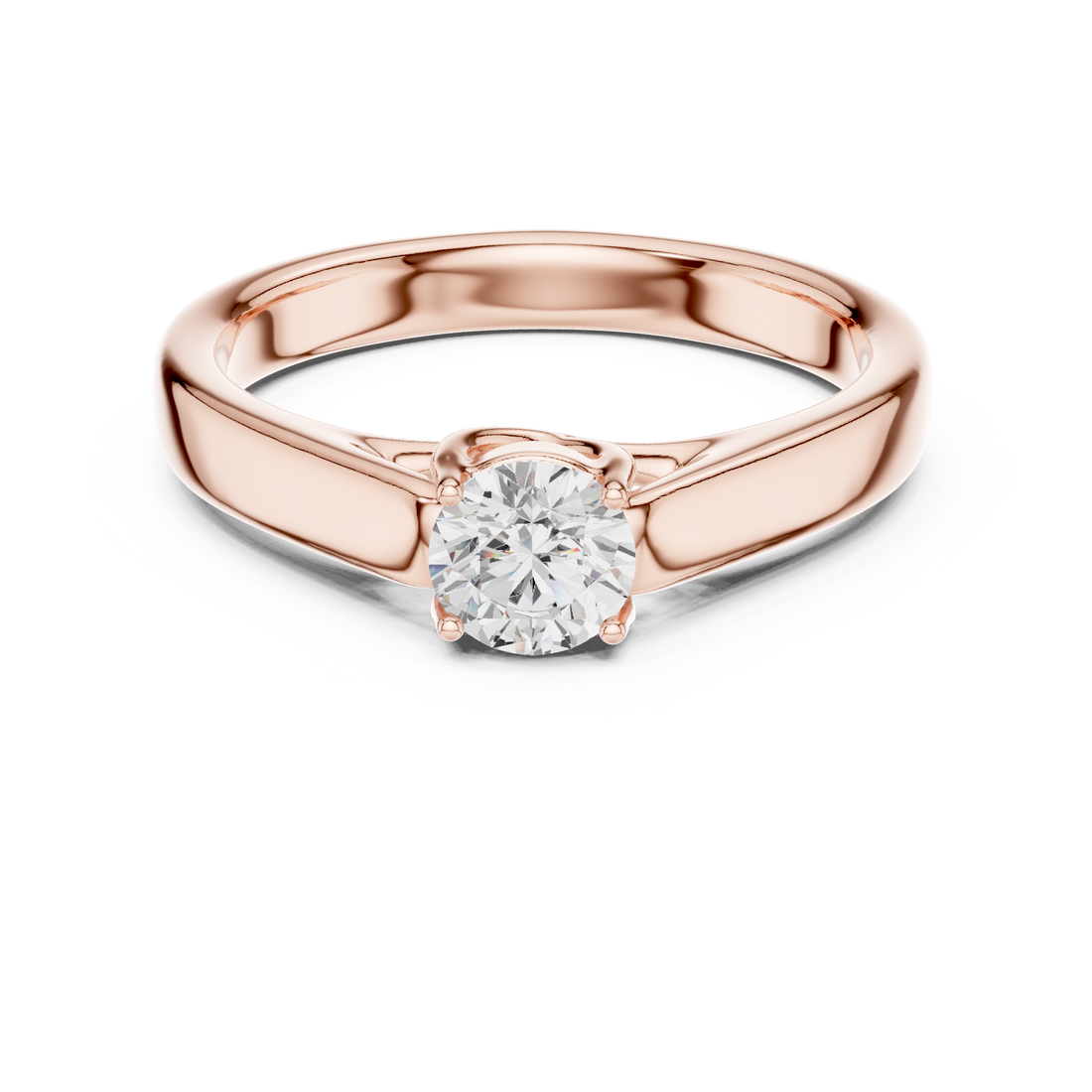 Solitaire Wedding Engagement Ring For Womens