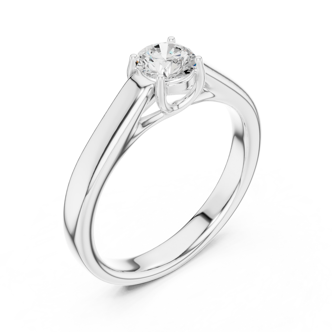 Solitaire Wedding Engagement Ring For Womens