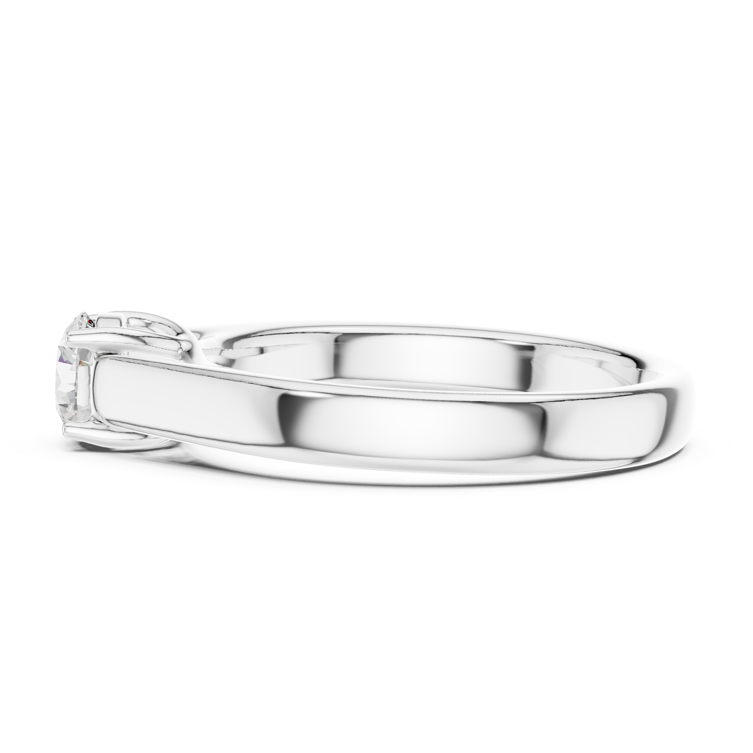 Solitaire Wedding Engagement Ring For Womens