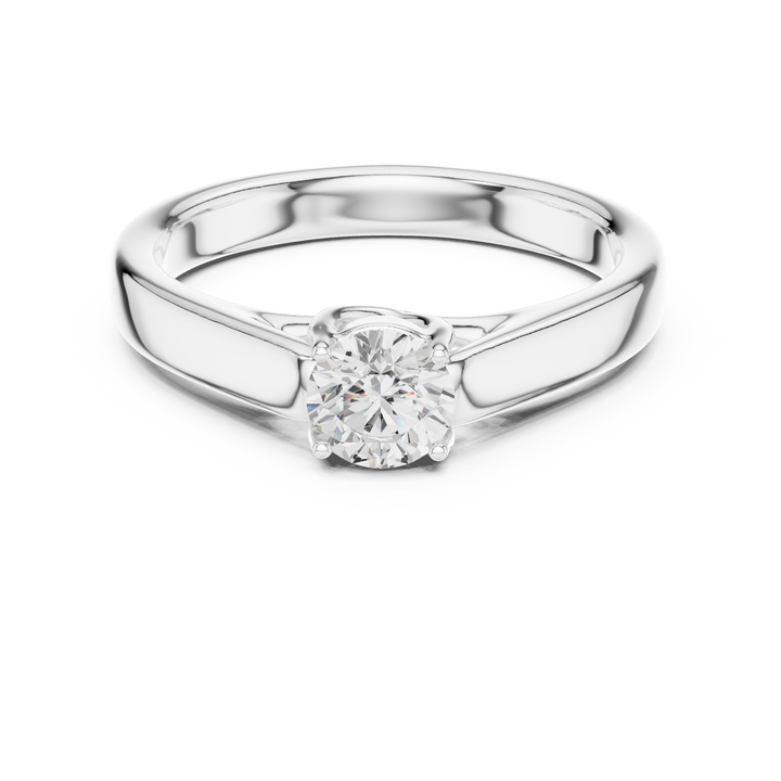 Solitaire Wedding Engagement Ring For Womens