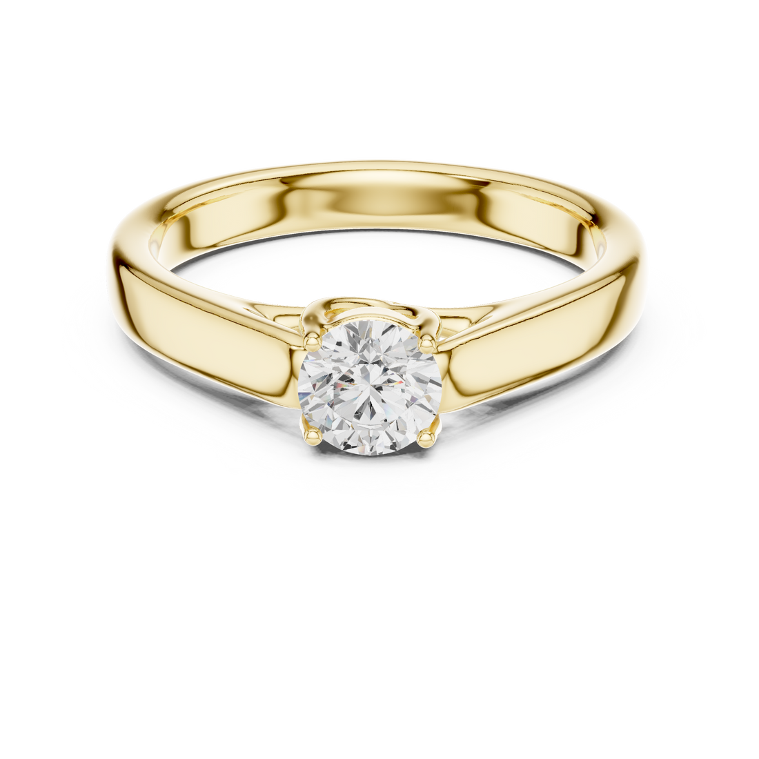 Solitaire Wedding Engagement Ring For Womens