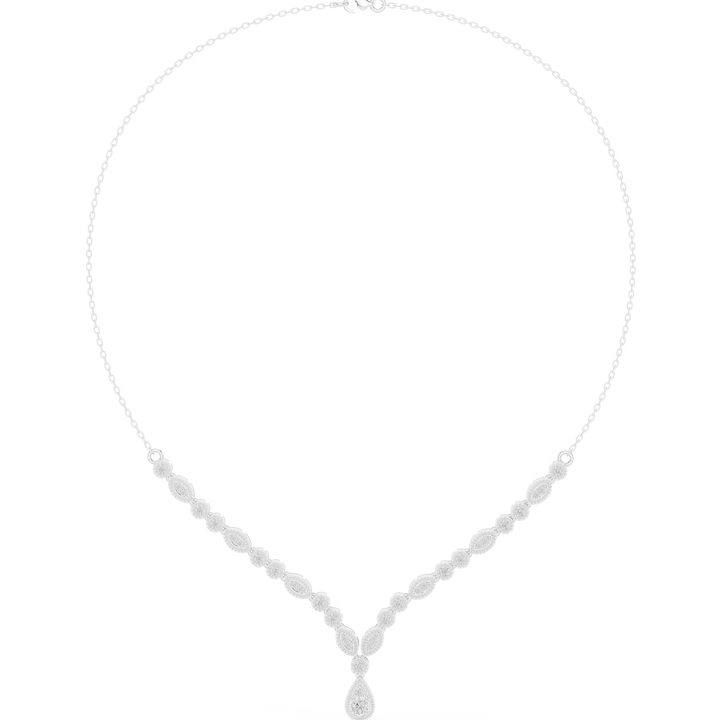 Dainty Rose Gold Diamond Pendant Necklace with Minimal Charm Design Luxury Jewelry