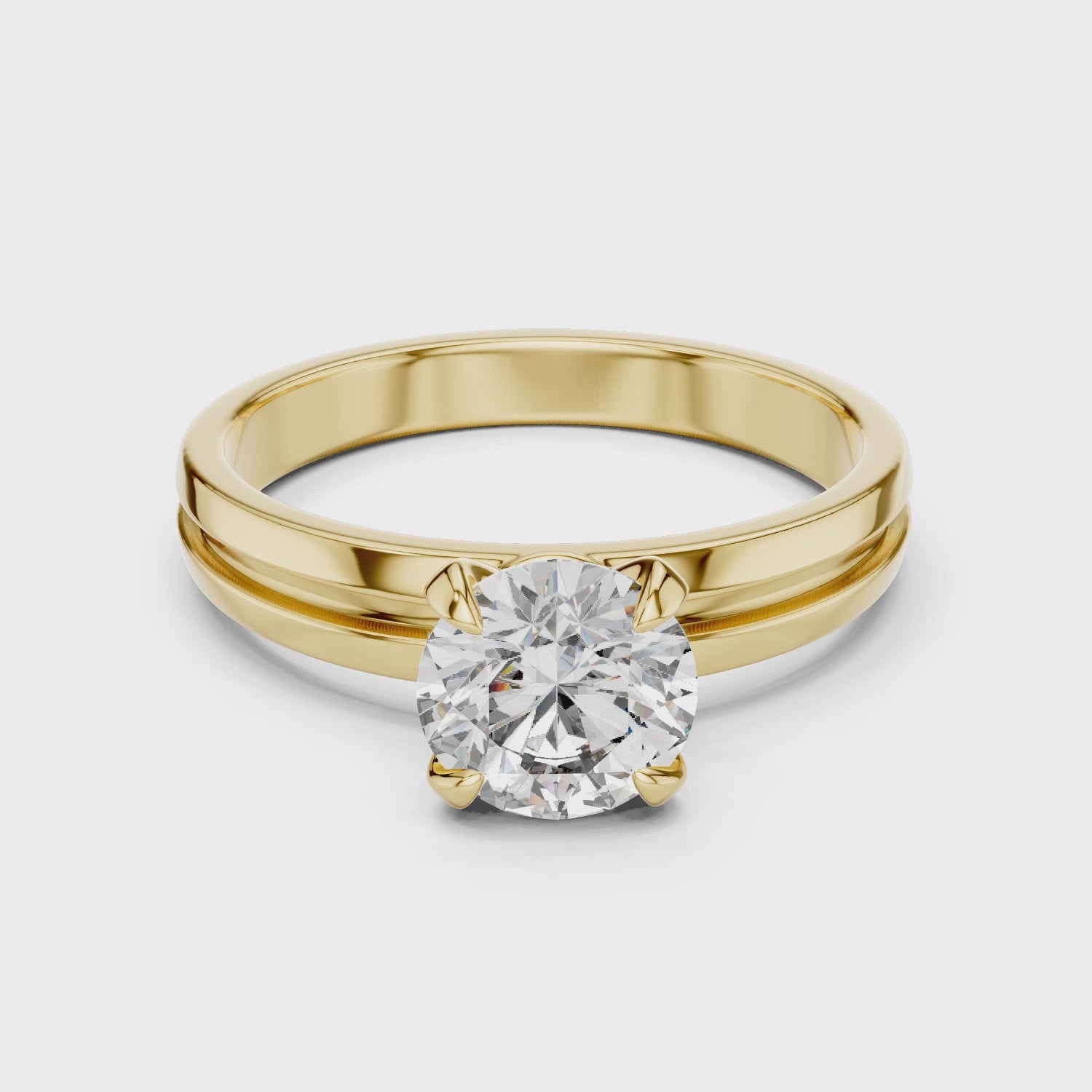 Elegant One Stone Beauty Ring
