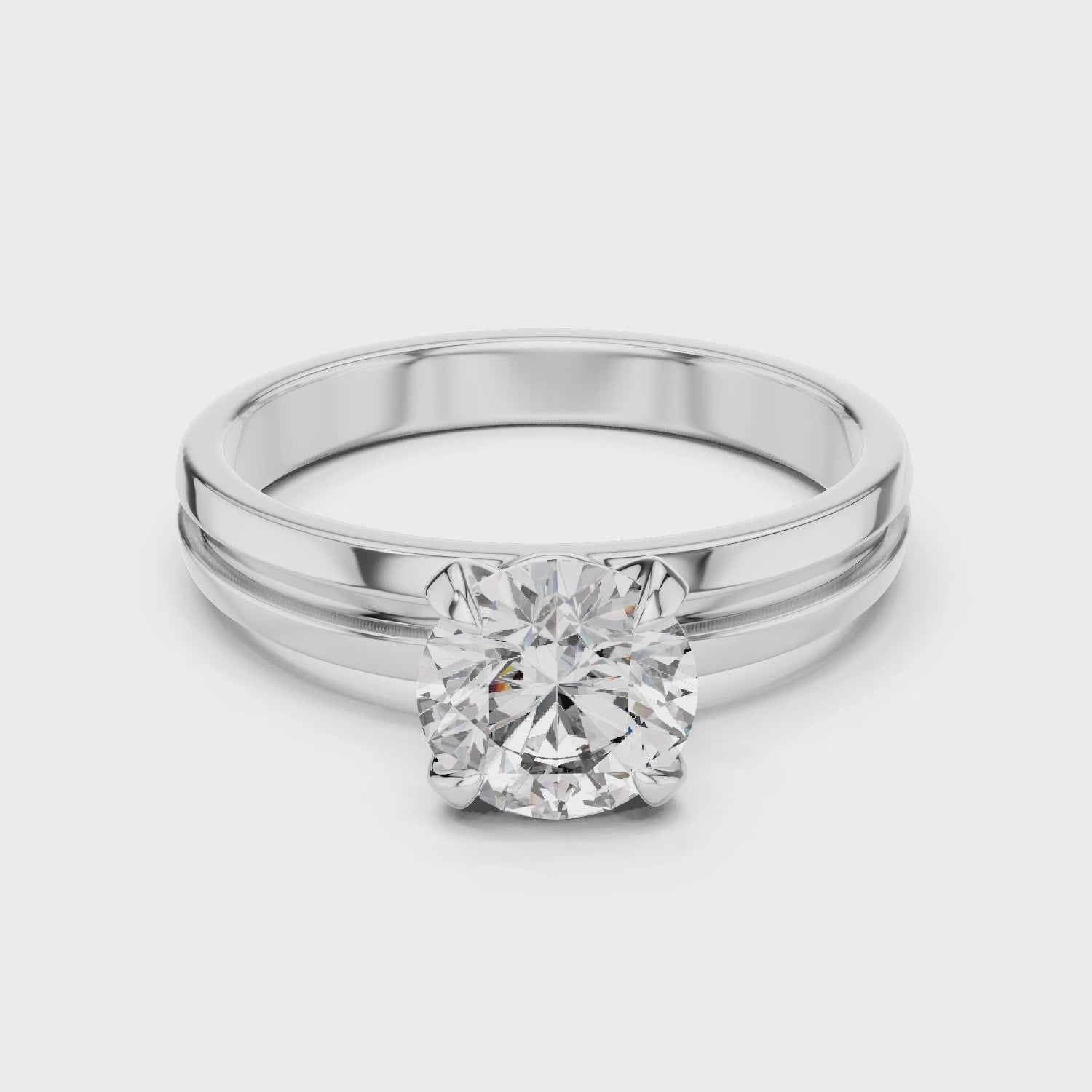 Elegant One Stone Beauty Ring