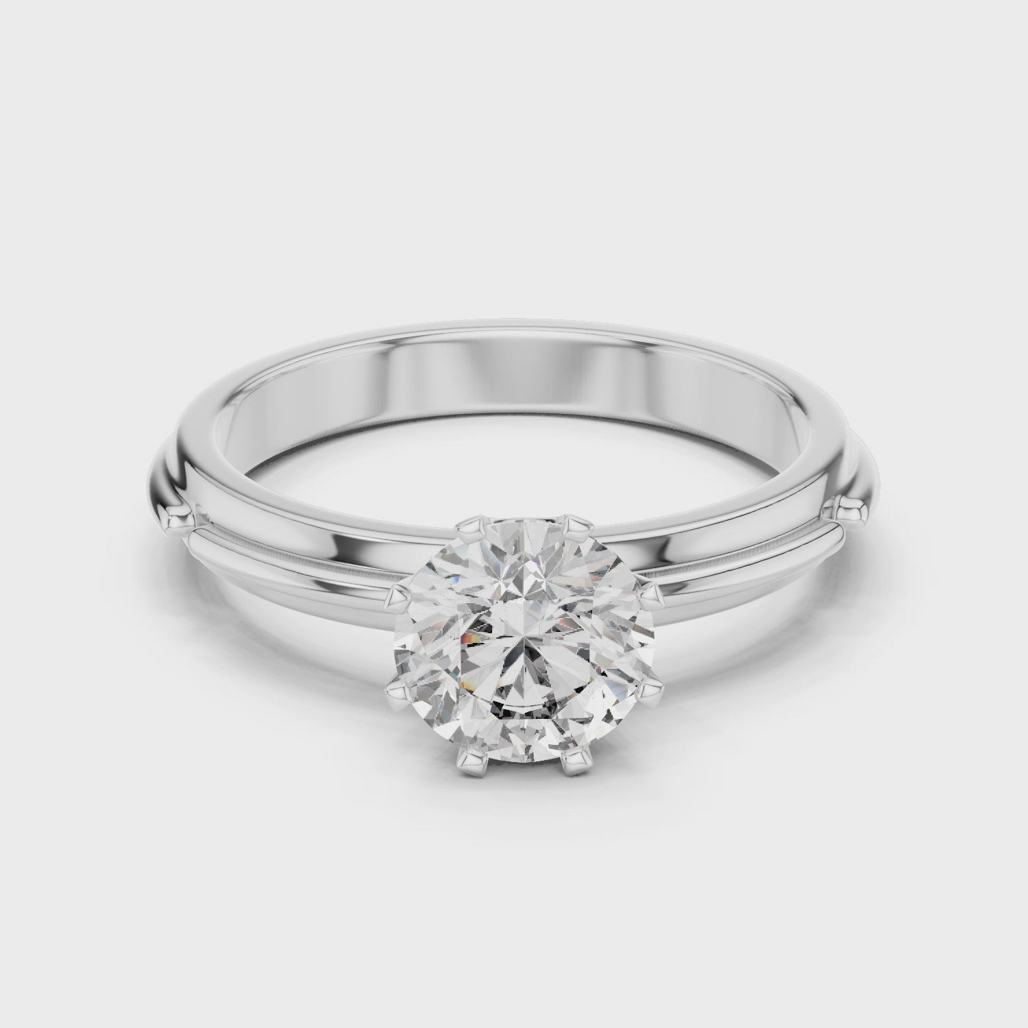 Eternal Shine 1 Ct Diamond Solitaire