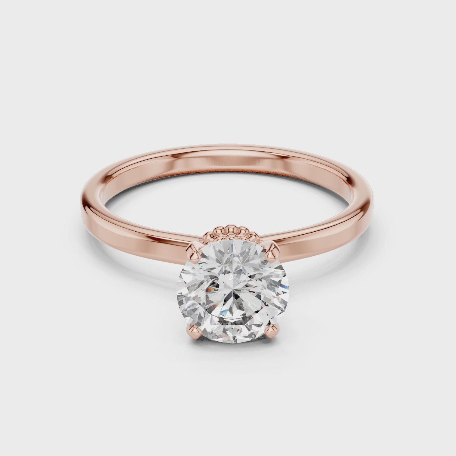 Stylish Open Twist Double Ring Design