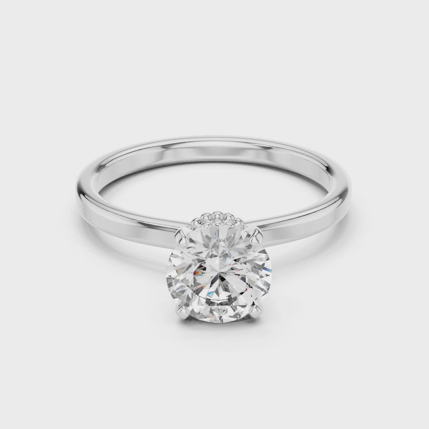 Stylish Open Twist Double Ring Design