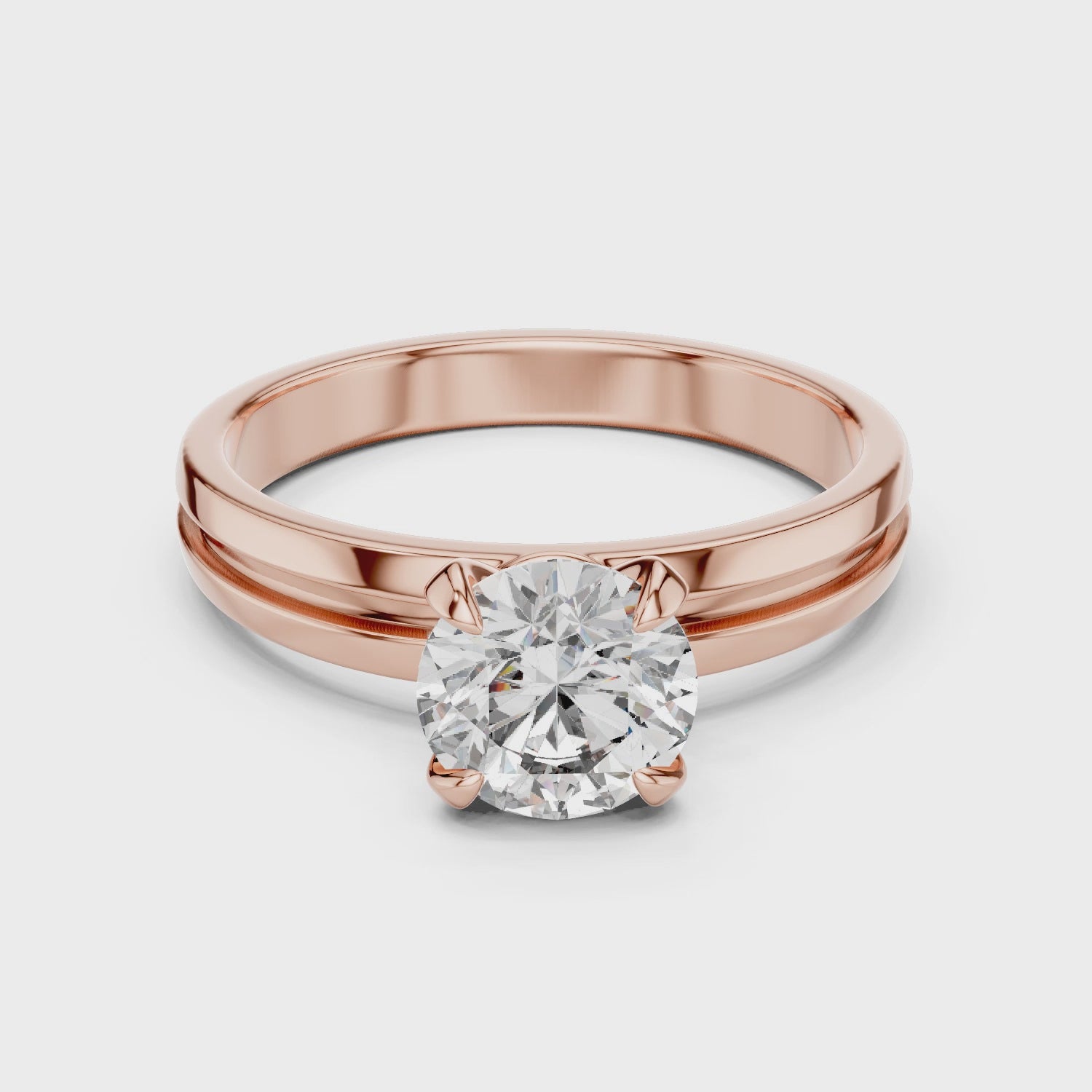 Elegant One Stone Beauty Ring