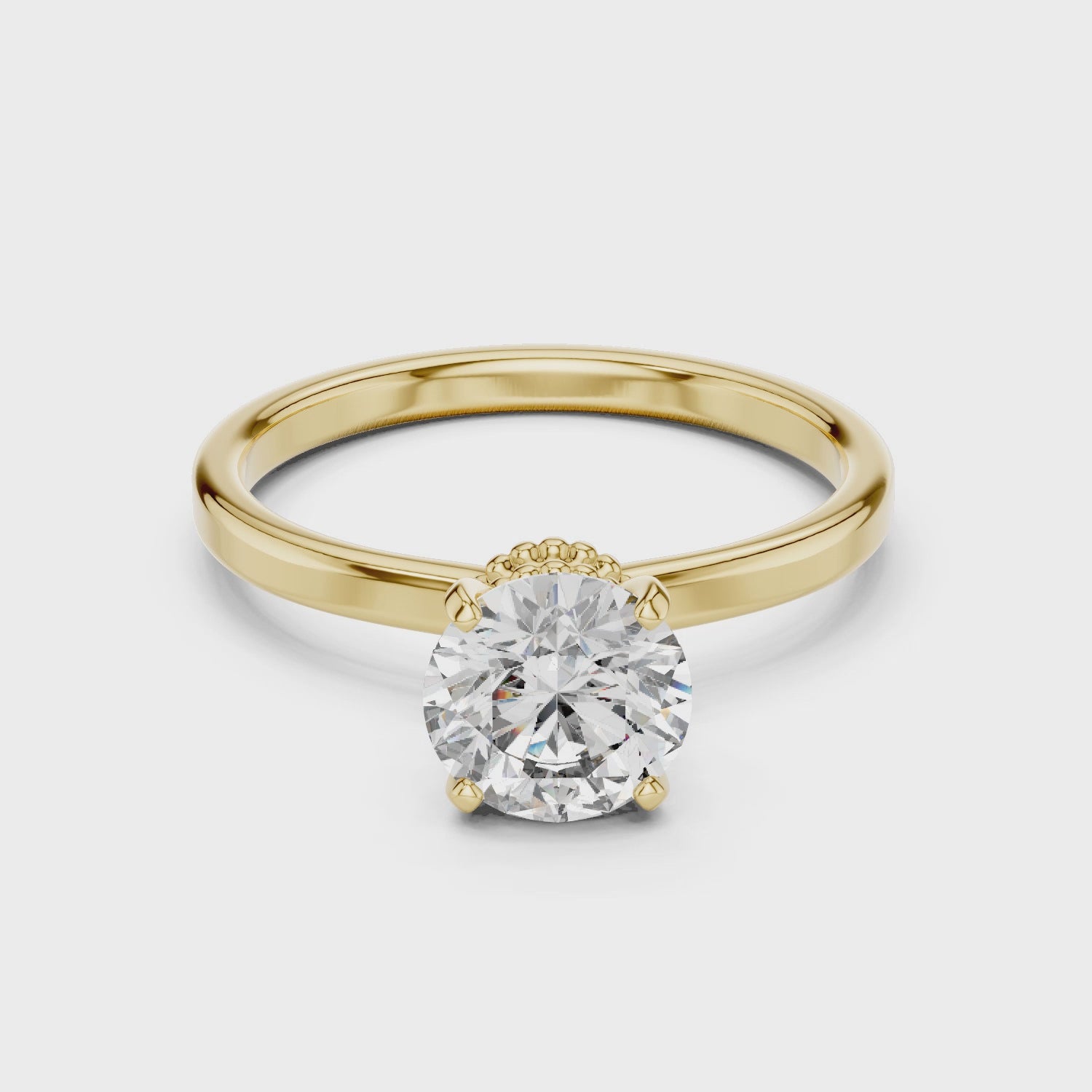 Stylish Open Twist Double Ring Design